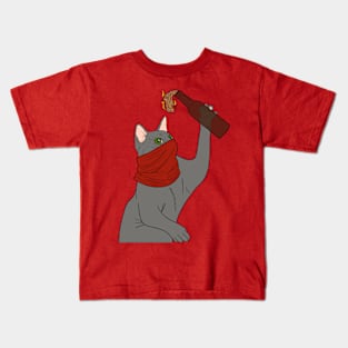 Riot cat Kids T-Shirt